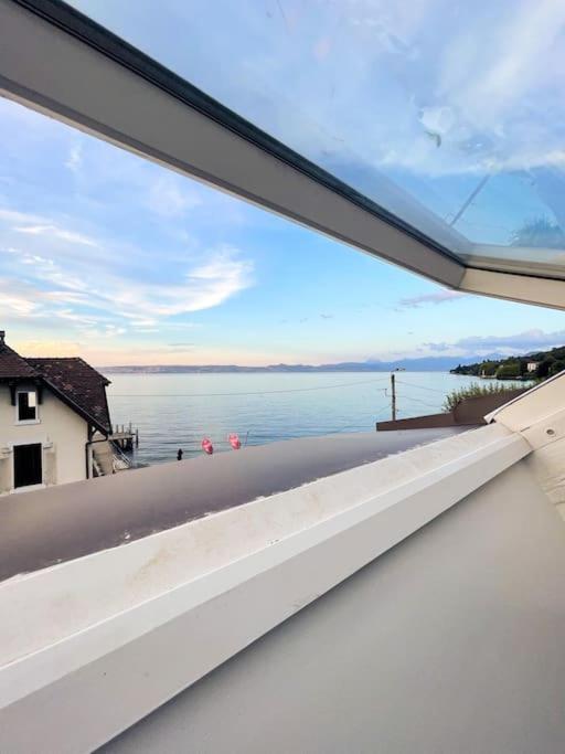 Le Cocon Du Leman Un Espace Cosy Ou Vous Retrouver Publier Esterno foto